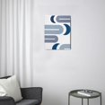 thumbnail image 3 of Striking Unframed Abstract Wall Art Prints - 12x16inch Boho Decor in Minimalist Geometric Design, Neutral Line Art Perfect for Mid Century Modern Bedroom Display., 3 of 7