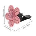 thumbnail image 2 of OULII 2Pcs Car Scent Vent Clip Elegant Pink Alloy For Car Decor, 2 of 8