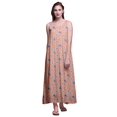 thumbnail image 1 of Bimba Rayon Sleeveless Rayon Nightgowns For Women Printed Maxi Length Sleepwear-XS, 1 of 5
