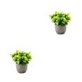 thumbnail image 1 of Redempat Plastic Easy To Clean Artificial Succulent Realistic Appearance Long-lasting Durability Eco-friendly newyellowbabysbreath 2Set, 1 of 6