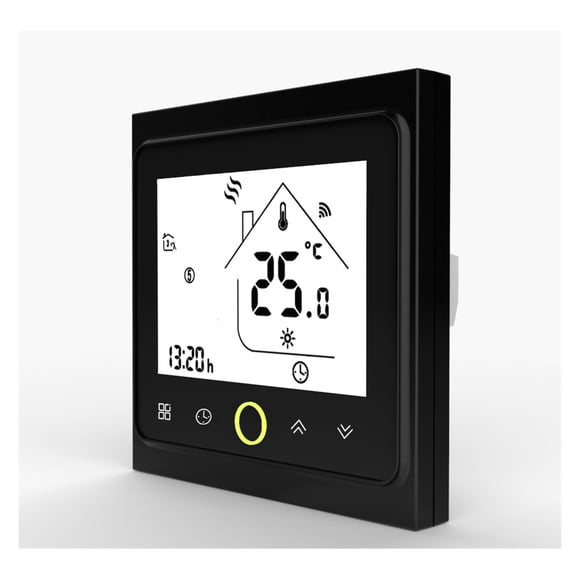 Contrôleur de Température Thermostat Intelligent, Eau Électrique Chaud Chauffage au Sol Eau Gaz Chaudière Fonctionne, Économisez l'Énergie