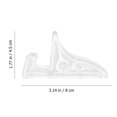 thumbnail image 3 of Shisuyan 10pcs Multi-functional Photo Frame Supporting Stand Certificate Display Pedestal Base, 3 of 8
