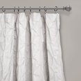 thumbnail image 2 of Ravello Pintuck Window Curtain Panel White Single 52X84, 2 of 3