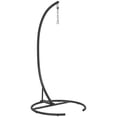 thumbnail image 1 of Outsunny Hammock Chair Stand Only, Steel Frame Hanging Swing Stand, Black, 1 of 10