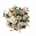 thumbnail image 2 of Artificial Flower Ball Everlasting Realistic Plastic Colorful Hanging Flower Ball for Home, 2 of 8