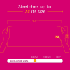 thumbnail image 4 of Cleanlogic Daily Cleanse Stretch Cloth, Gentle Exfoliating Body Cloth, 4 of 5