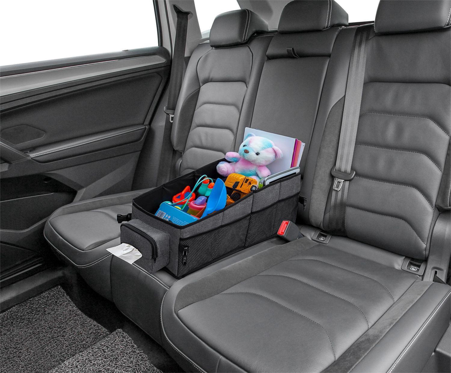 Organisateur de siège de voiture Auto Drive, organisateur de siège passager, pliable et Compact