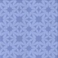 thumbnail image 1 of Ahgly Company Machine Washable Indoor Square Transitional Day Sky Blue Area Rugs, 4' Square, 1 of 7