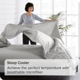 thumbnail image 4 of Bare Home Flat Top Sheet Premium 1800 Ultra-Soft Microfiber Collection, 4 of 6