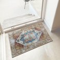 thumbnail image 1 of JV Home Area Rug Napoli Beige Multicolored 2'x3'3" Washable Anti Slip, 1 of 7