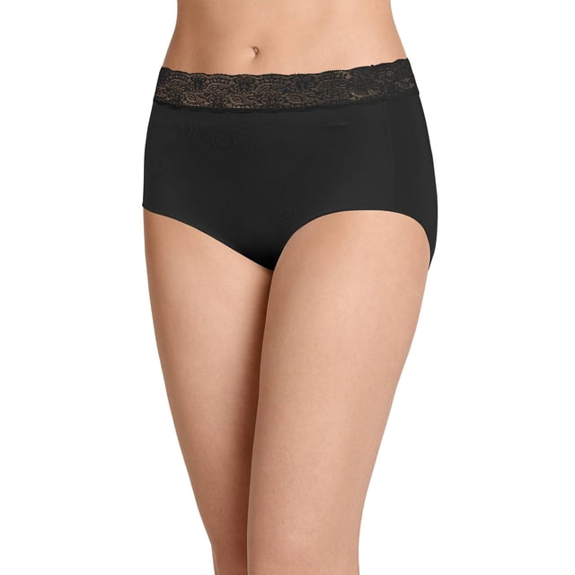 Jockey No Panty Line Promise Tactel Lace Hip Brief
