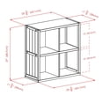 thumbnail image 3 of Timothy shelf 2 x 2 Cube with Wainscoting Panel, 3 of 9