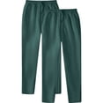 thumbnail image 1 of RKSTN Mens Pants Loose Soft Fashion Drawstring Elastic Waist Solid Color Casual Sweat Length Pants 2 PC Outdoor Hiking Workout Pants, 1 of 4
