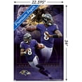 thumbnail image 2 of NFL Corbeaux de Baltimore - Lamar Jackson 20, 2 of 4