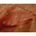thumbnail image 4 of oneOone Silk Tabby Fabric Floral Block Fabric Prints By Yard 42 Inch Wide, 4 of 4