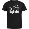thumbnail image 1 of Fathers Day - The Dog Father Black Adult T-Shirt, 1 of 1