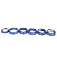 thumbnail image 1 of Sonew Climate Control Knob Ring,AC Button Trim,6PCS AC Audio Headlight Button Covers Blue Short Type Replacement For Ford F‑150 4‑Wheel Drive Trailer 2018‑2020, 1 of 8