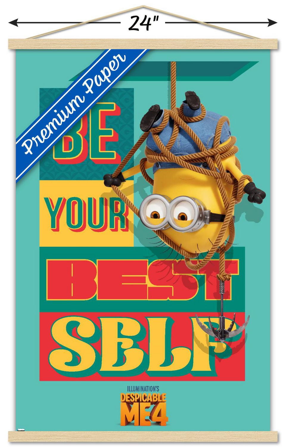 Illumination Despicable Me 4 - Best Self Wall Poster, 22.375" x 34"