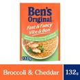 thumbnail image 1 of BEN'S ORIGINAL FAST & FANCY Broccoli & Cheddar Flavour Rice, 132g pouch, 1 of 7