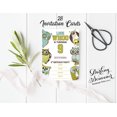 thumbnail image 3 of Darling Souvenir Multicolor Birthday Invitation Card Printable Elegant Fill or Write In Blank Party Invites 28 Pcs 5 x 7 Inches, 3 of 5