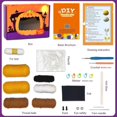 thumbnail image 3 of 11 Styles Crochet Kit For Beginners Halloween Pumpkin Candy Bag Case Crochet Set DIY Gift For Starters Adult Kids DIY Knit Tool, 3 of 6