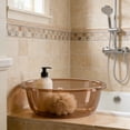 thumbnail image 1 of Highly Transparent Plastic Basin Thickened Household Washbasin Students Dormitory Washbasin Kitchen Washbasin Laundry Basin, 1 of 6