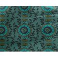 thumbnail image 4 of oneOone Georgette Viscose Fabric Leaves & Floral Block Print Fabric By Yard 42 Inch Wide, 4 of 4