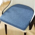 thumbnail image 3 of Chair Cushions for Dining Chairs Set of 1 Non Slip Kitchen Chair Pads 17.72 x 17.72 x 2 Inches Indoor Seat Cushions with Ties Soft Textured Foam Back Support for Home Office Restaurant, 3 of 7