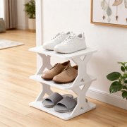 Shoe Rack - Removable Washable Storage Cabinet, Thickened Widened Corner Design, Easy to Install, Plastic Shoe organizer, JKODE