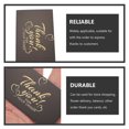 thumbnail image 2 of HLONK50 Pcs Thank You Cards Bulk Thanks Wedding with Envelopes Black, 2 of 8