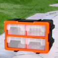 thumbnail image 4 of DOLITY Boîte de Quincaillerie Rangement Petit Organisateur d'Outils Étui avec Compartiments Boîte à Outils en Plastique C, 4 of 4