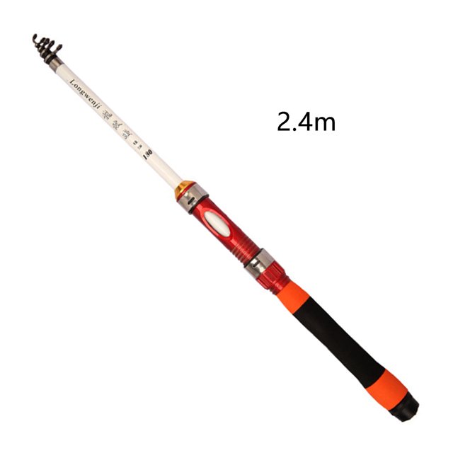 kurtrusly Soft Tail Fishing Raft Rod with Insertion Design for Angler's Holiday Good Gift