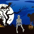 thumbnail image 4 of Halloween Human Skeleton Oversized Poseable Full Life Size Decoration Party Prop, 4 of 5