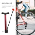 thumbnail image 4 of SHISUYAN Red Bike Tire Foot Pump for Daily Use Portable and Durable Plastic Alloy Compact Lightweight, 4 of 9