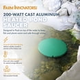 thumbnail image 2 of Farm Innovators PS-200 Cast Aluminum 200 Watt All Pond Floating De-Icer Heater, 2 of 8