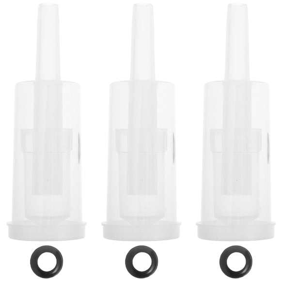 6Pcs Homemade Wine Air Locks One-way 3-Piece Check Valves (Assorted Color)