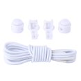 thumbnail image 1 of CUITING 100cm No Tie Shoelaces Stretching Lock Lace Locking Sneaker Elastic Shoe Laces, 1 of 7