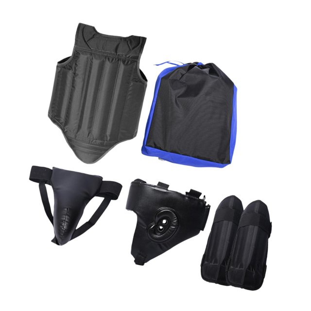 Siruishop Protège-Corps de Boxe Taekwondo Coussin de Poitrine Professionnel Noir