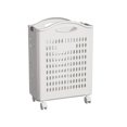 thumbnail image 1 of CNKOO Collapsible Laundry Basket with Wheels  Foldable Storage Container/Organizer  Space Saving Dirty Clothes Laundry Bin with Handle, 1 of 6