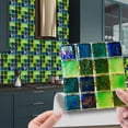 thumbnail image 2 of WIFKLSIIPG 10PC Peel and Stick Ceramic Tile Paste 3D Lattice Ceramic Tile Paste DIY Waterproof Self Adhesive Wall Sticker, 2 of 9