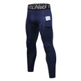 thumbnail image 1 of LANBAOSI Men Compression Pants Athletic Sport Base Layer Male Quick Dry Sport Gym Leggings Tights with Phone Pocket Size Medium, 1 of 7