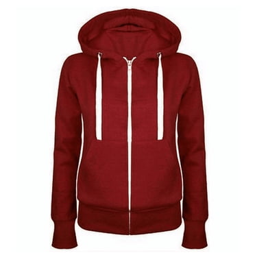 Cameland Chandails pour Femmes Mode Décontracté à Capuche Ajusté Fermeture Éclair en Molleton Chandail Manteau Chandails à Capuche Haut