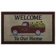 thumbnail image 1 of Mohawk Home Truck Home Sunflower 1' 6" X 2' 6" Polyester Door Mat, 1 of 6