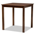 thumbnail image 3 of Baxton Studio Nicolette Walnut Brown Finished Wood 5-Piece Pub Set, 3 of 9