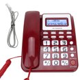 thumbnail image 4 of Telephones Caller, Dual Interface Mute Mode ABS Ingenious Detail Ear Resistant Telephone  For Office Red,Black,White, 4 of 8