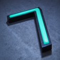 thumbnail image 1 of Glow in the Dark House Numbers - Aqua / Solar Powered House Numbers - Aqua, 1 of 1