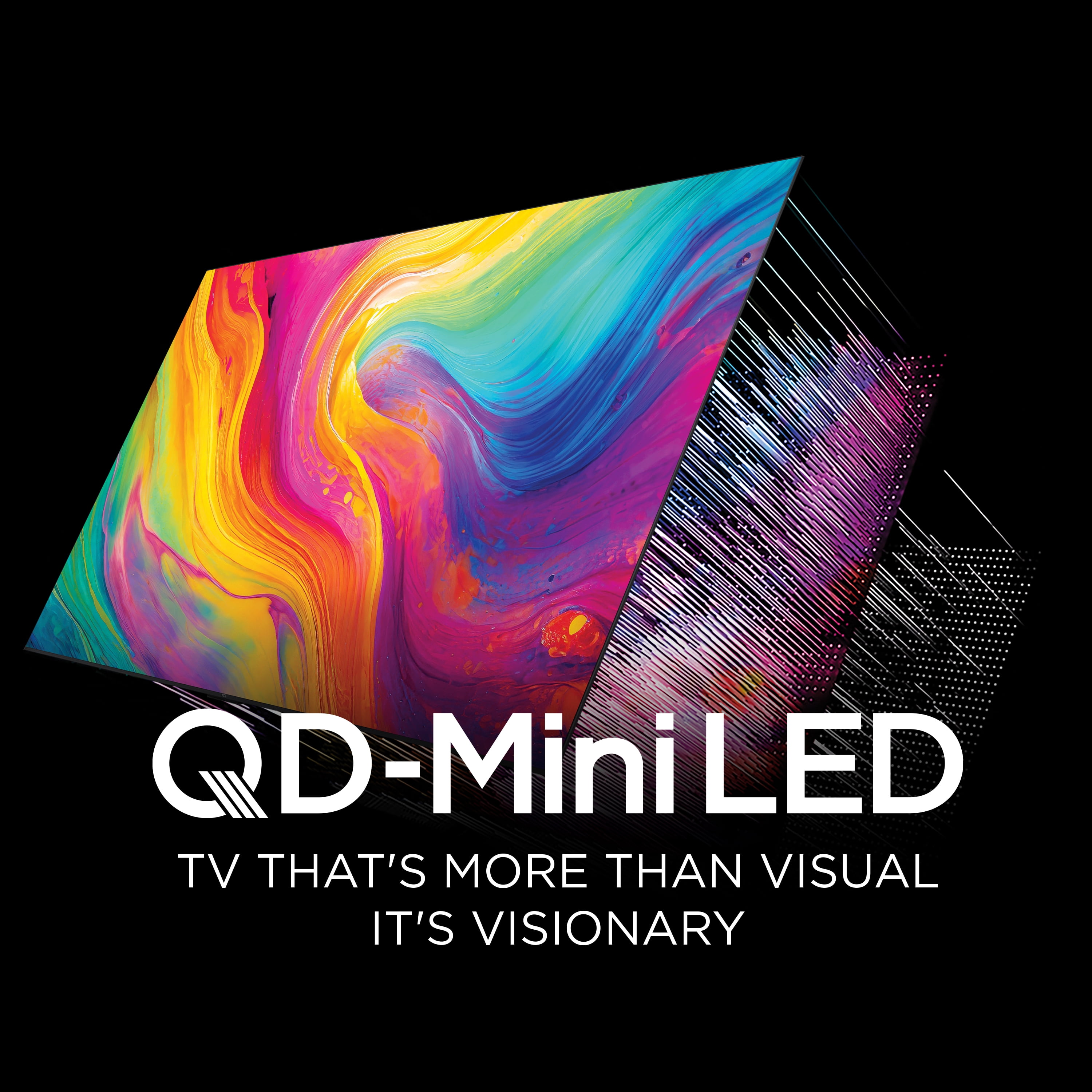 Téléviseur intelligent LED TCL 55" série QM51L 4K UHD HDR QD-Mini avec Google TV – 55QM51L
