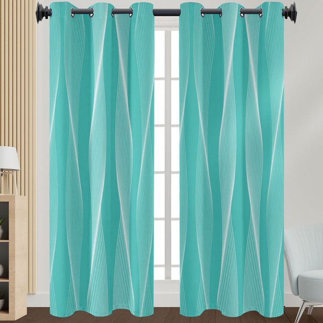 Innerwin Rideaux pour Fenêtres Écoénergétiques Assombrissants, Panneaux à Oeillets, Rideau de Luxe Occultant pour Fenêtre, Isolé Thermiquement, Moderne, Protection UV, Intimité, Gris 132*182 cm