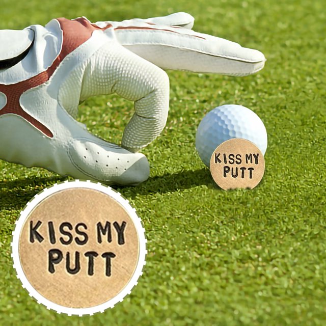 TIMIFIS Golf Marking Tray Pen Marking Adult Humorous Carrying Marking Tray Kitchen Gadgets