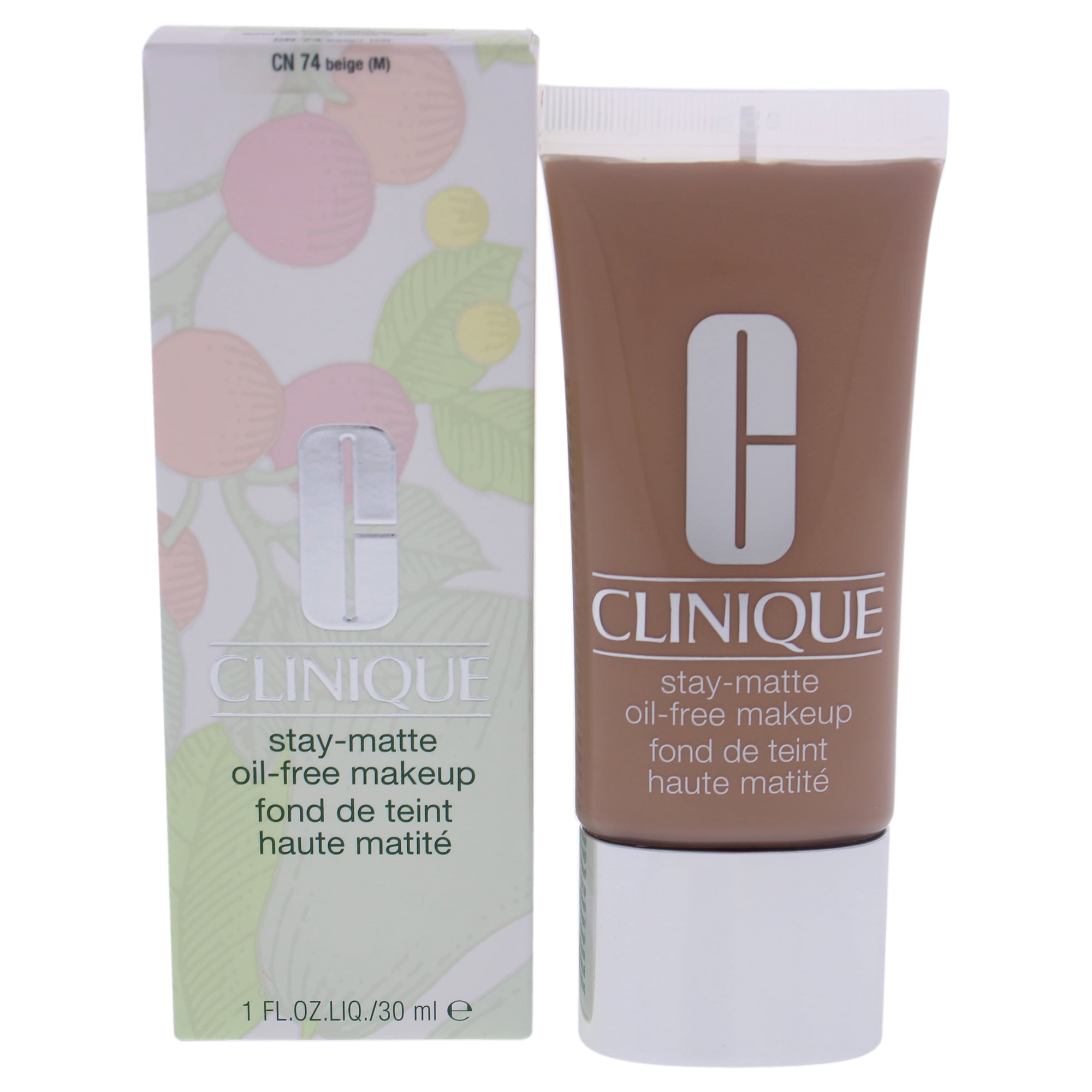 Stay-Matte Oil-Free Makeup - CN 74 Beige - Dry Combination To Oily by Clinique for Women - 1 oz Makeup